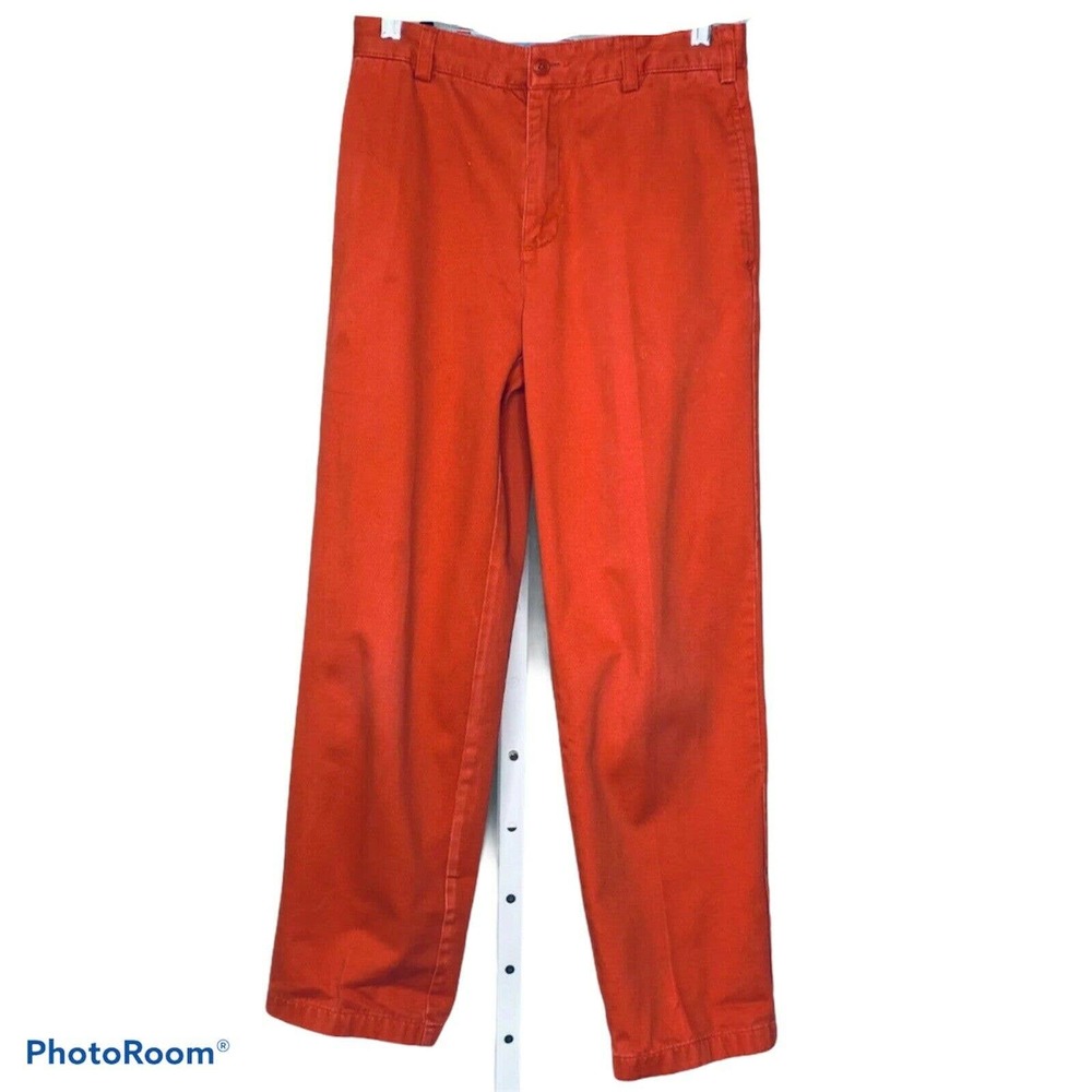 Land's End Boys Pants Flat Front Classic Fit 14‎